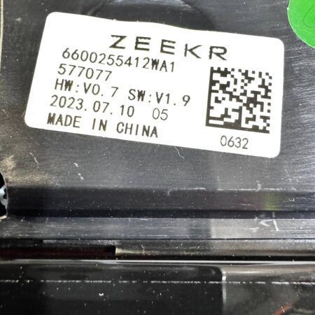 Блок керування кнопками (CCSM) ZEEKR 001 6600255412WA1