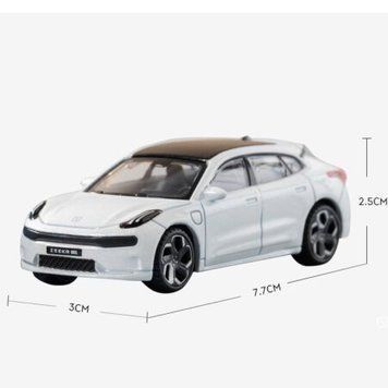 Модель автомобиля ZEEKR 001 в масштабе 1:64 Z00164W