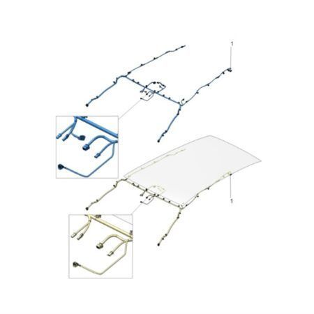 Коса проводов потолка ZEEKR X 6608067335