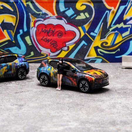 Модель автомобиля ZEEKR X в масштабе 1:64 ZX64R