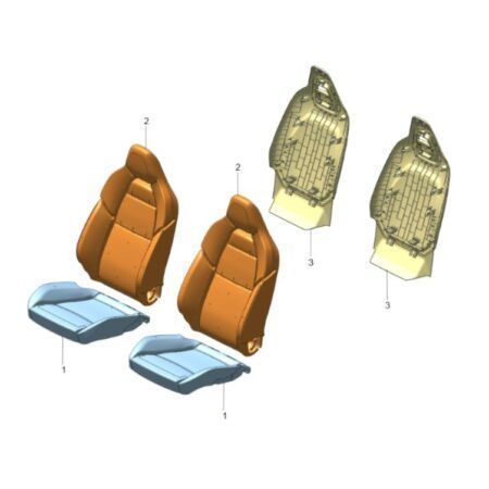 Подушка пассажирского сиденья ZEEKR 001 8894181316
