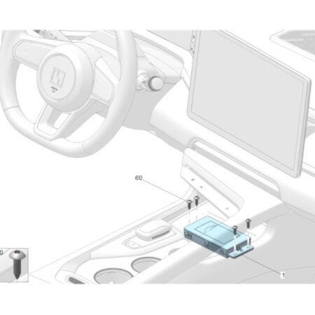 Блок NFC (WPC) ZEEKR 001 6608079921